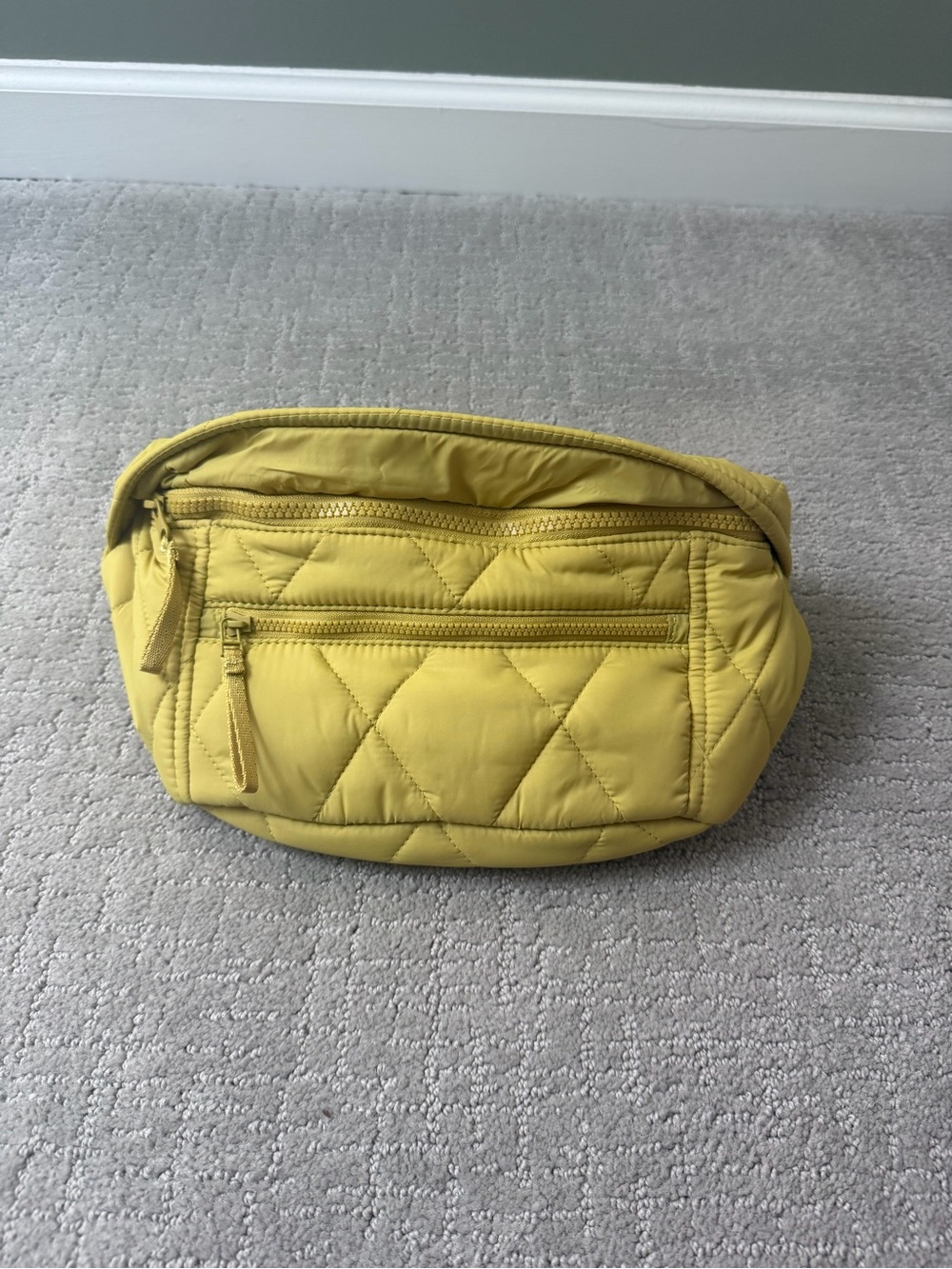 NWOT Vera Bradley Portnoy Belt Bag Crossbody in Golden Olive - Featherweight - Picture 3 of 9